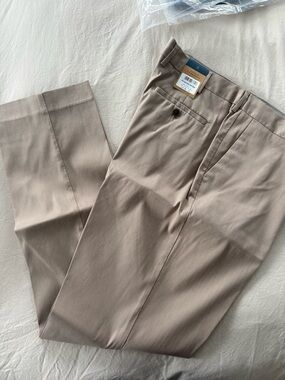 Smart Texture Pants – Camel